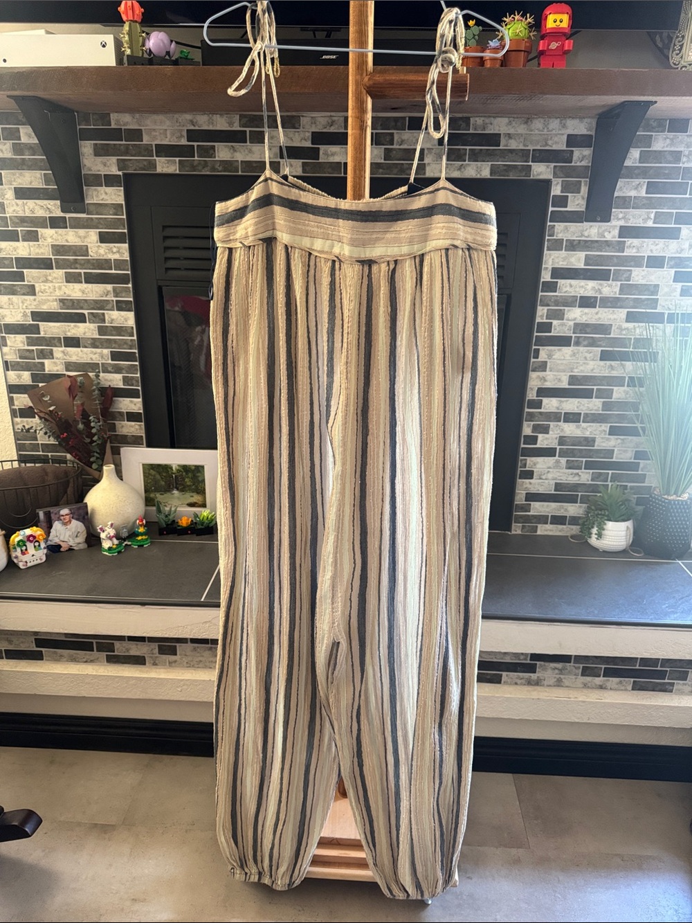 Free People S oversized Beach jumpsuit